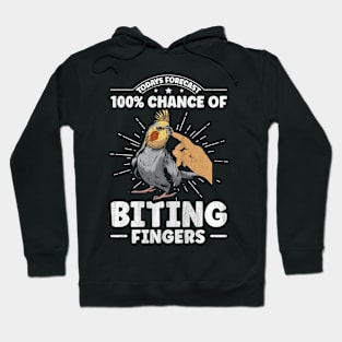 Cockatiel Parrot Bird Quote for a Cockatiel owner Hoodie